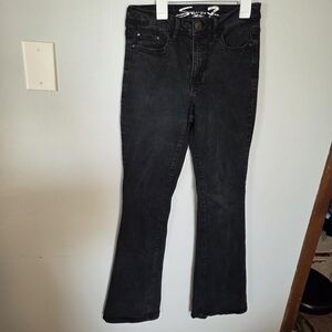 Signature Women's Charcoal Flare Jeans